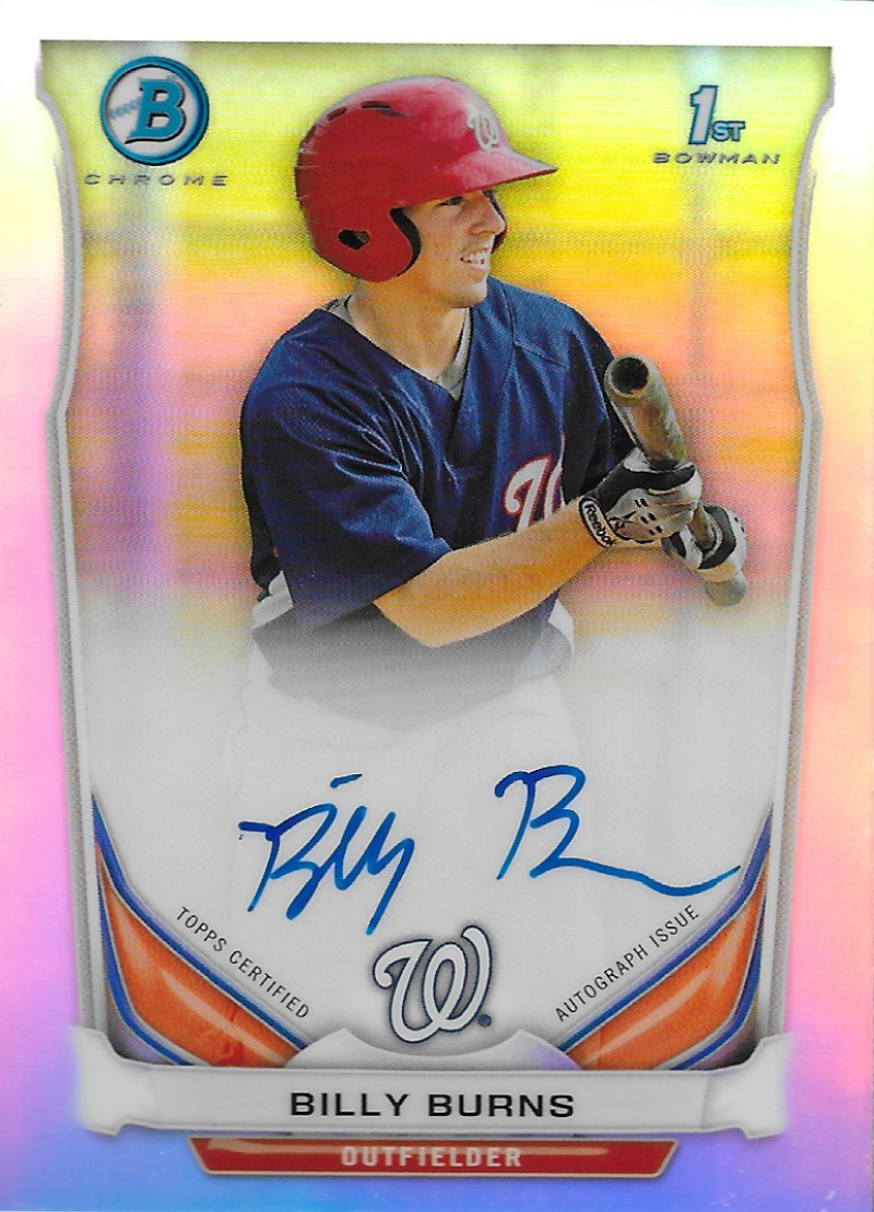 2014 Bowman  Chrome Autographed Prospects Refractor