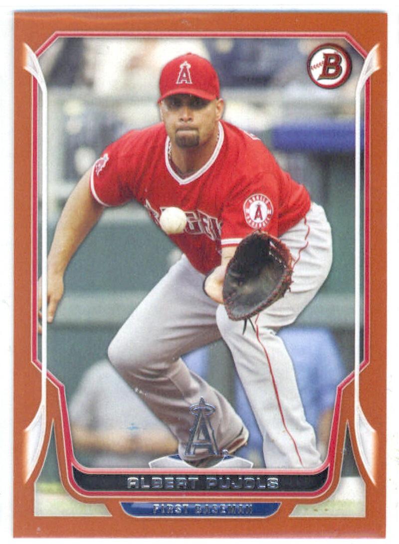 2014 Bowman  Orange Border