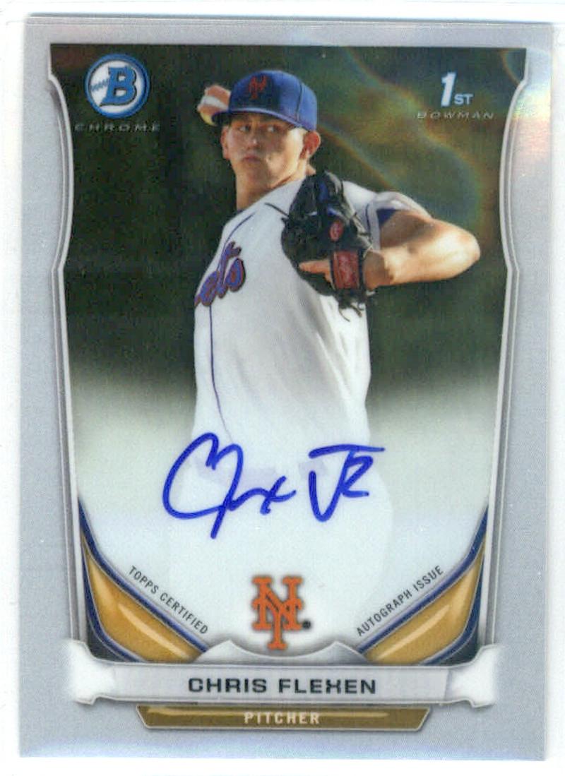 2014 Bowman  Chrome Autographed Prospects