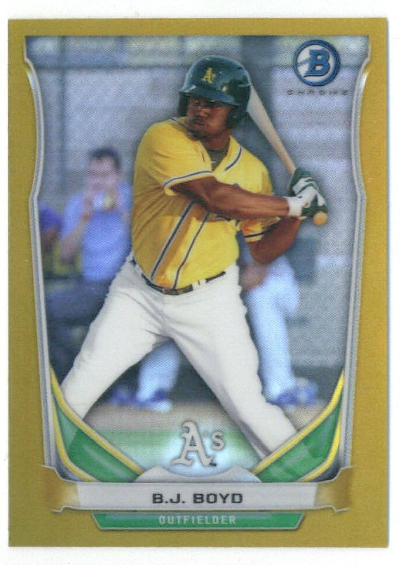 2014 Bowman  Chrome Refractor Mini Gold