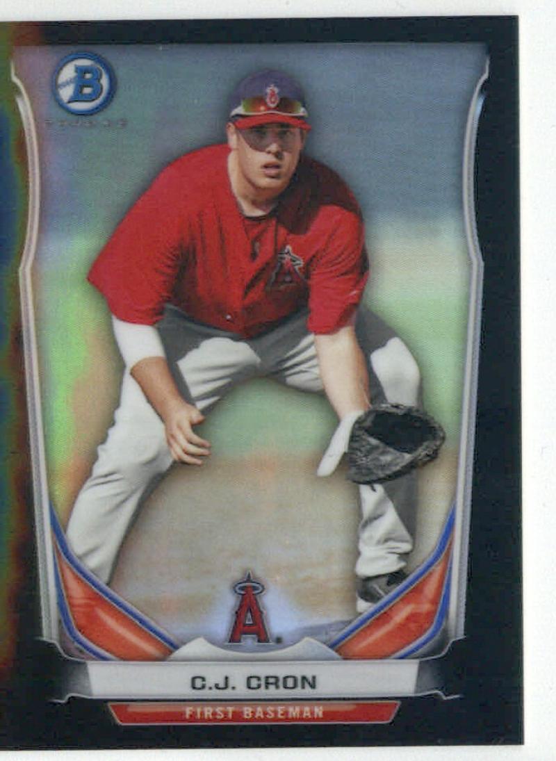 2014 Bowman  Chrome Refractor Mini Black