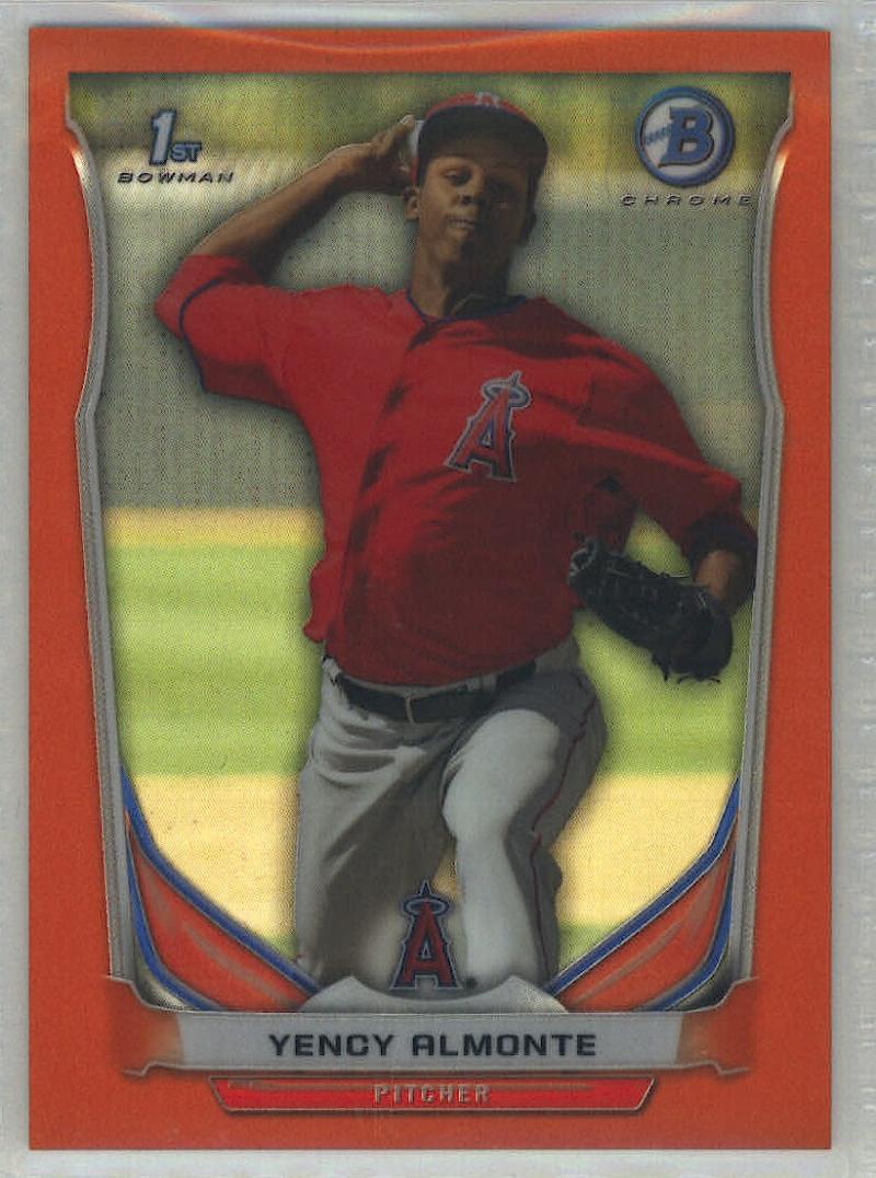 2014 Bowman  Chrome Prospects Refractor Orange