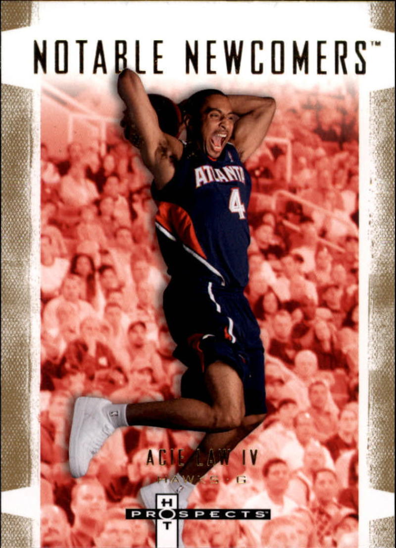 2007-08 Fleer Hot Prospects Notable Newcomers