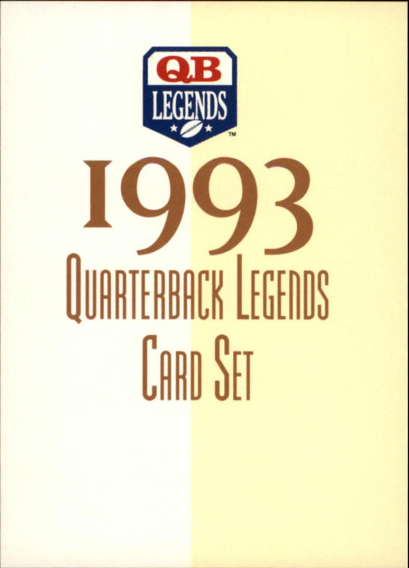 1993 Quarterback Legends  