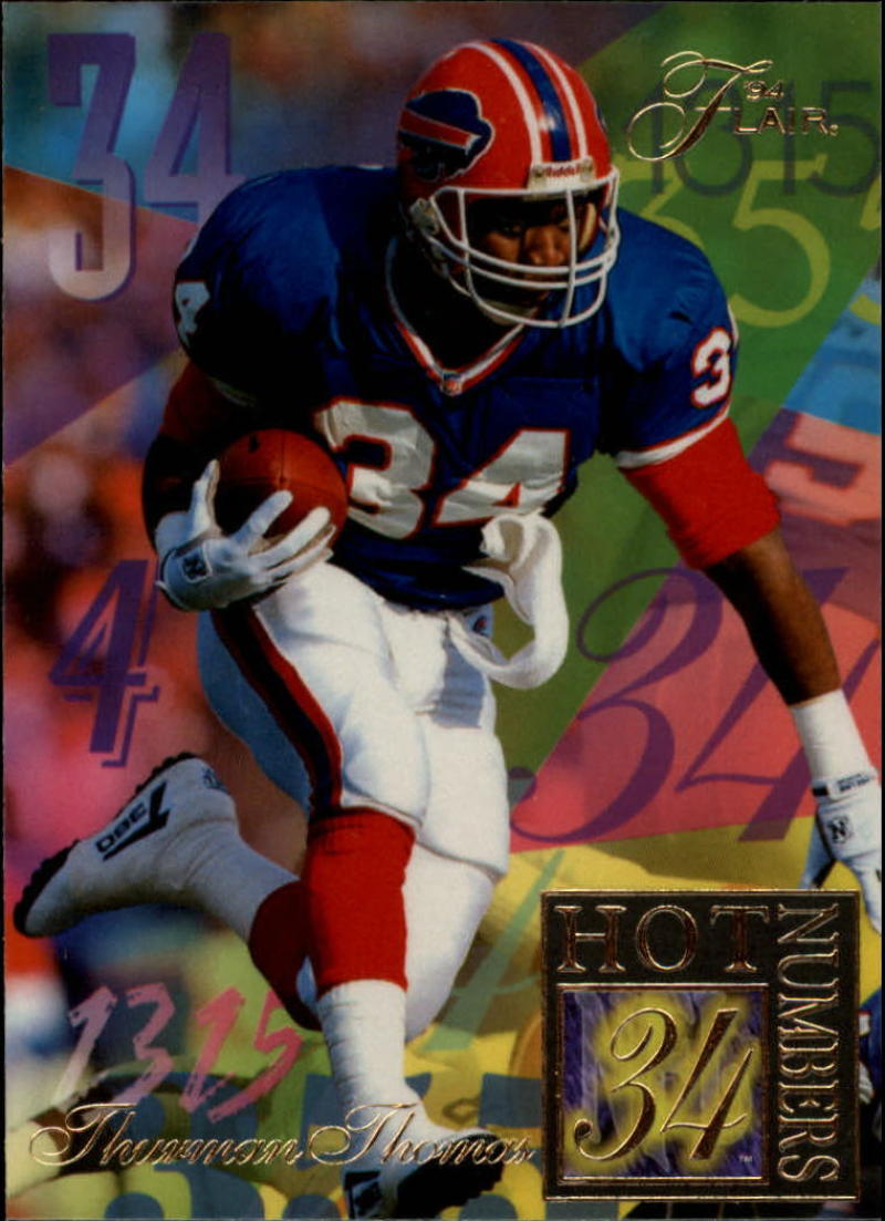 1994 Fleer Ultra Flair Hot Numbers