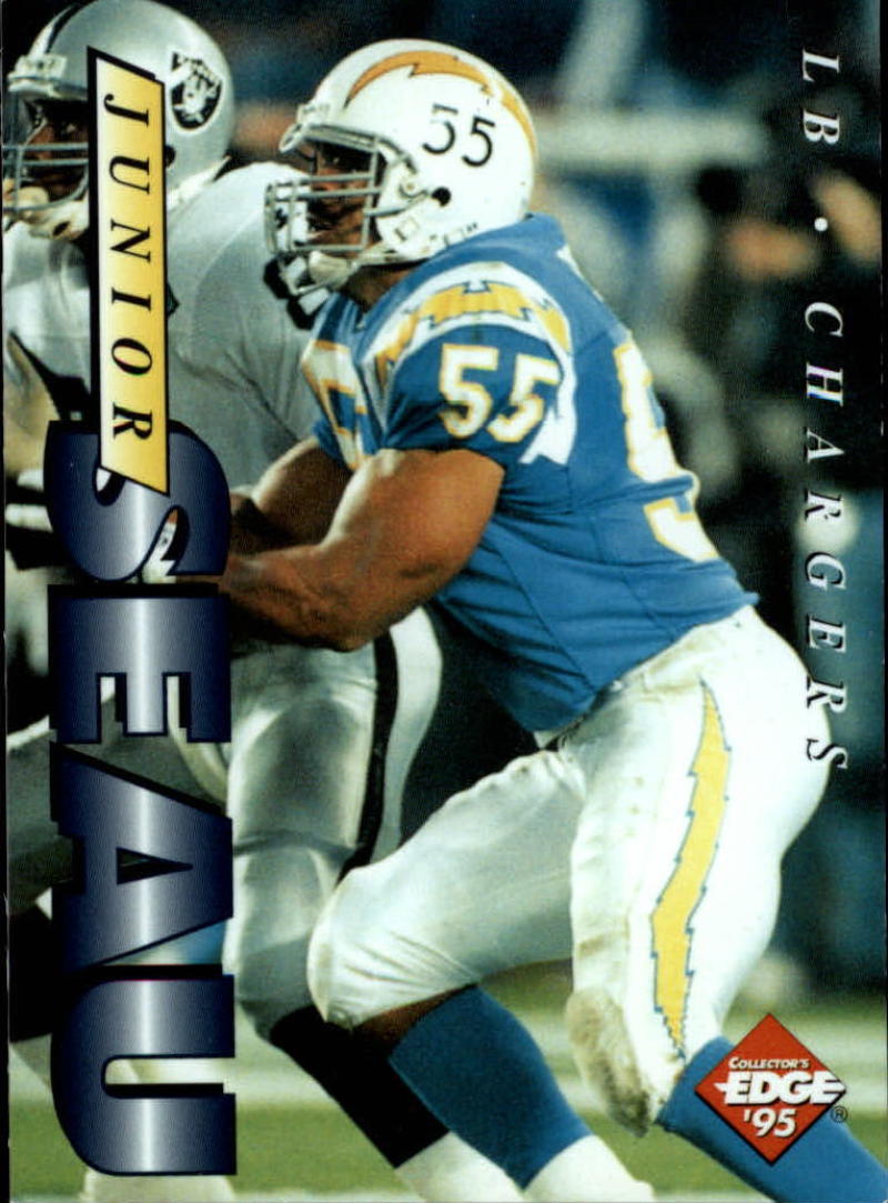 1995 Collector's Edge  Junior Seau Promos