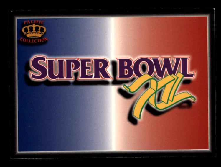 1995 Pacific Prisms Super Bowl Logos