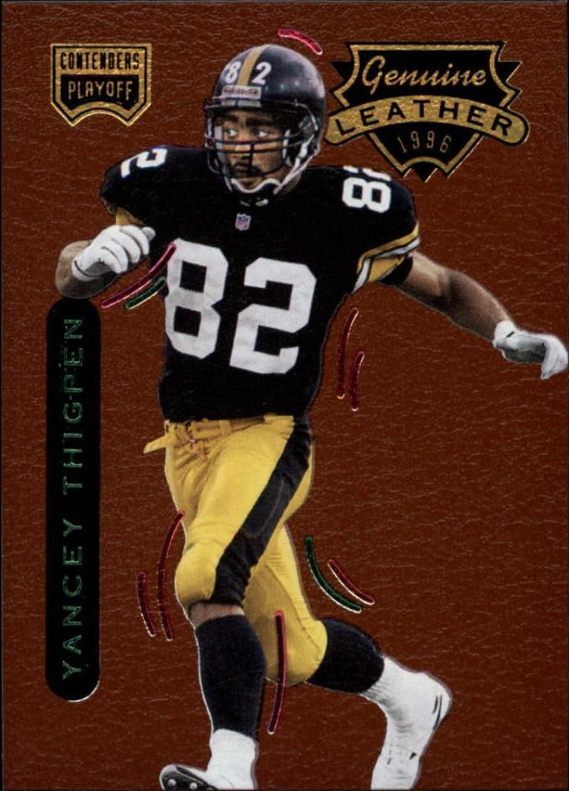 1996 Playoff Contenders Leather