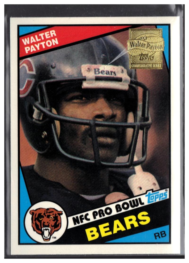 2001 Topps  Walter Payton Reprints