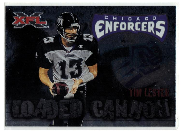 2001 Topps XFL Loaded Cannon