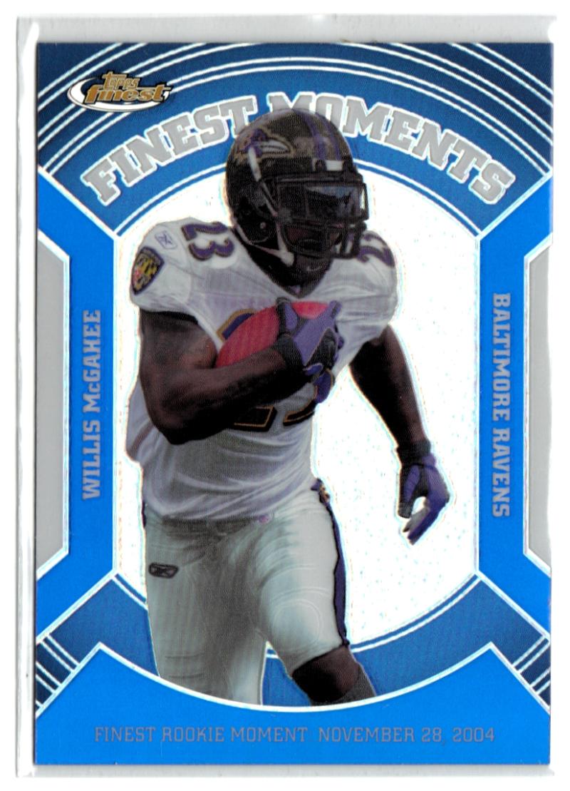 2007 Topps Finest Moments Blue Refractors