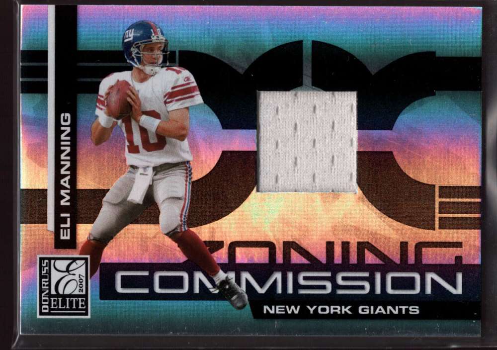 2007 Donruss Elite Zoning Commission Jerseys