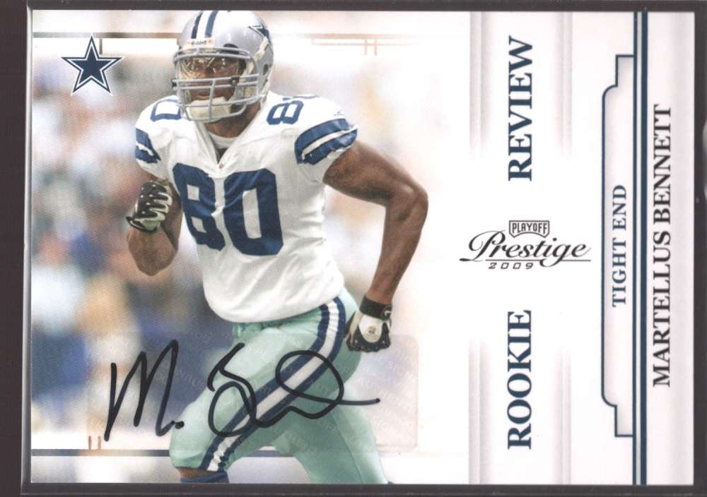 2009 Playoff Prestige Rookie Review Signatures