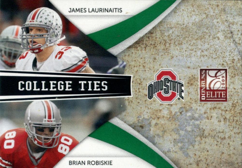 2009 Donruss Elite College Ties Combos Green