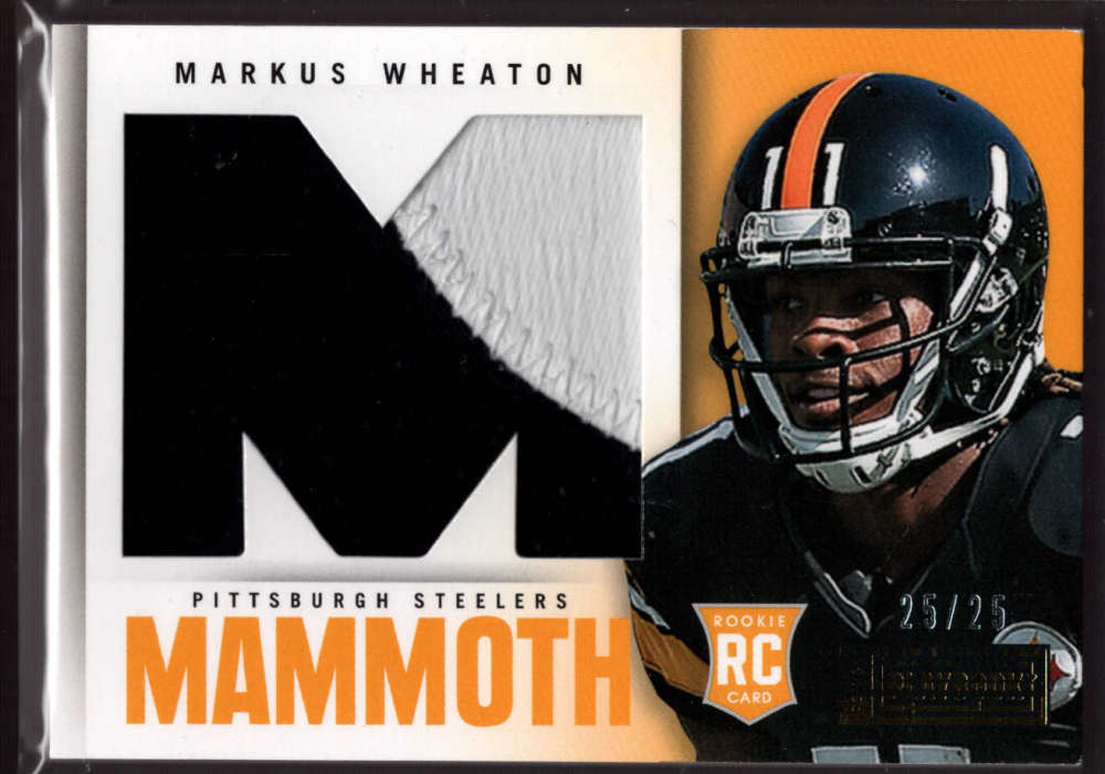 2013 Panini Playbook Rookie Mammoth Materials Prime