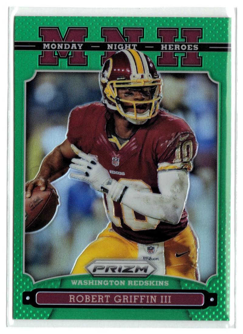 2013 Panini Prizm Monday Night Heroes Green Prizm