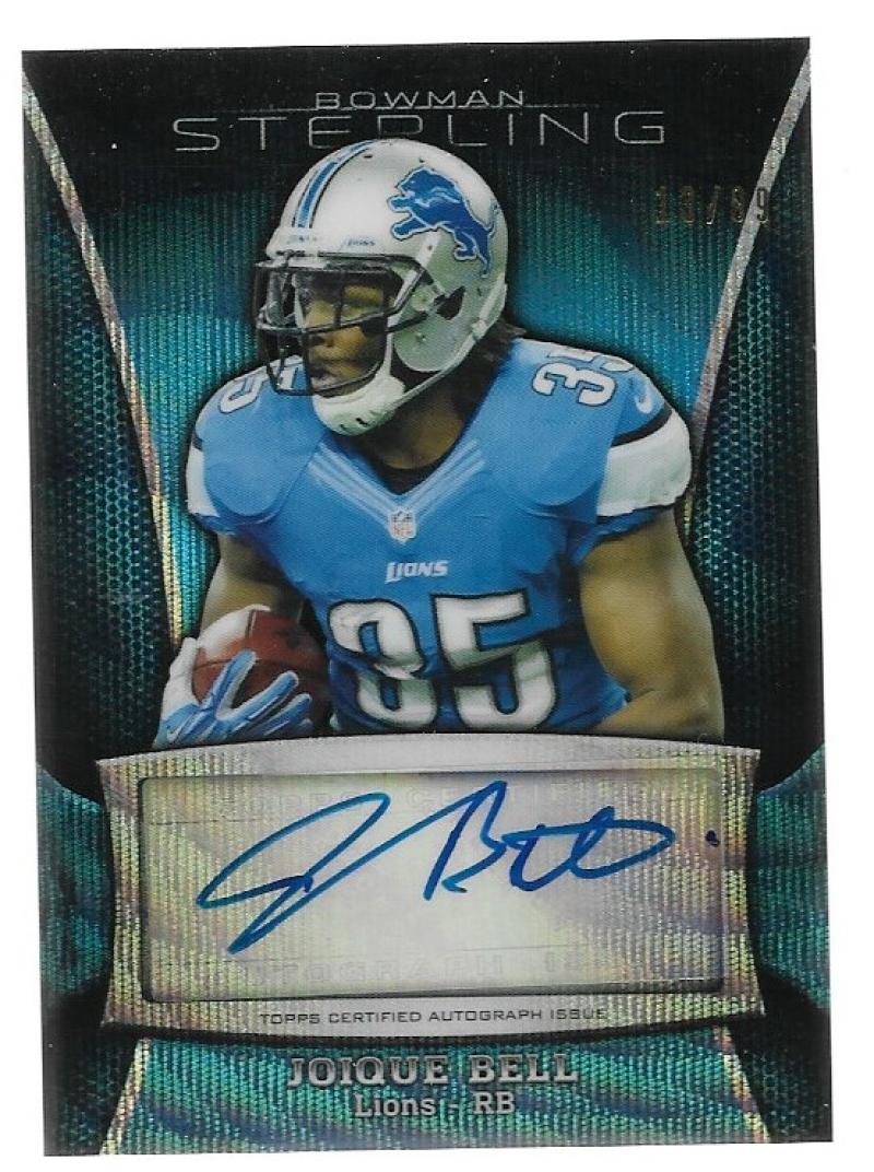 2013 Bowman Sterling Blue Refractor Autographs