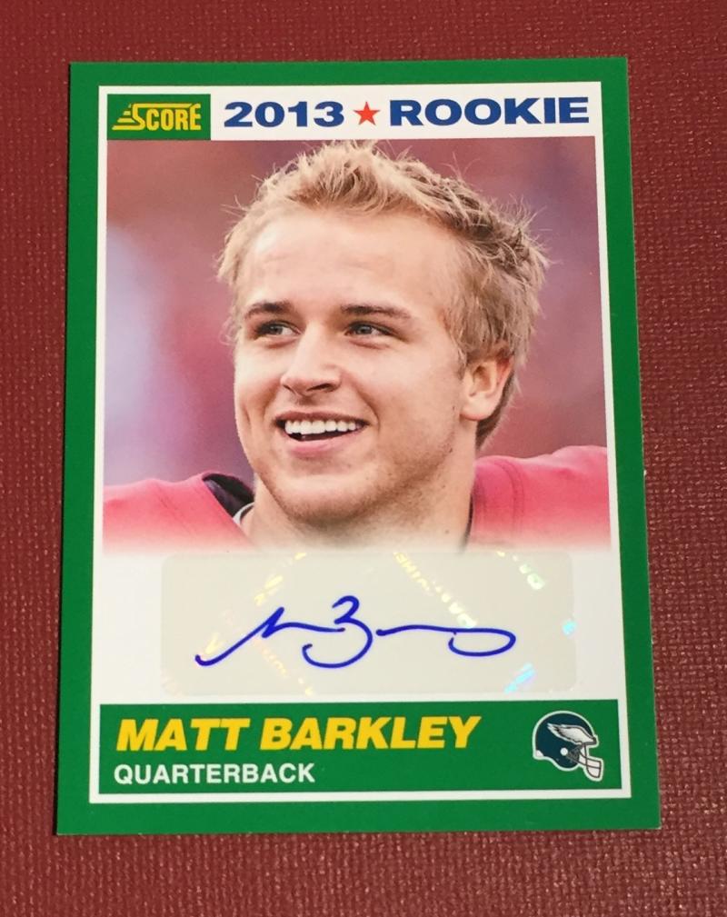 2013 Score  Rookie Signatures