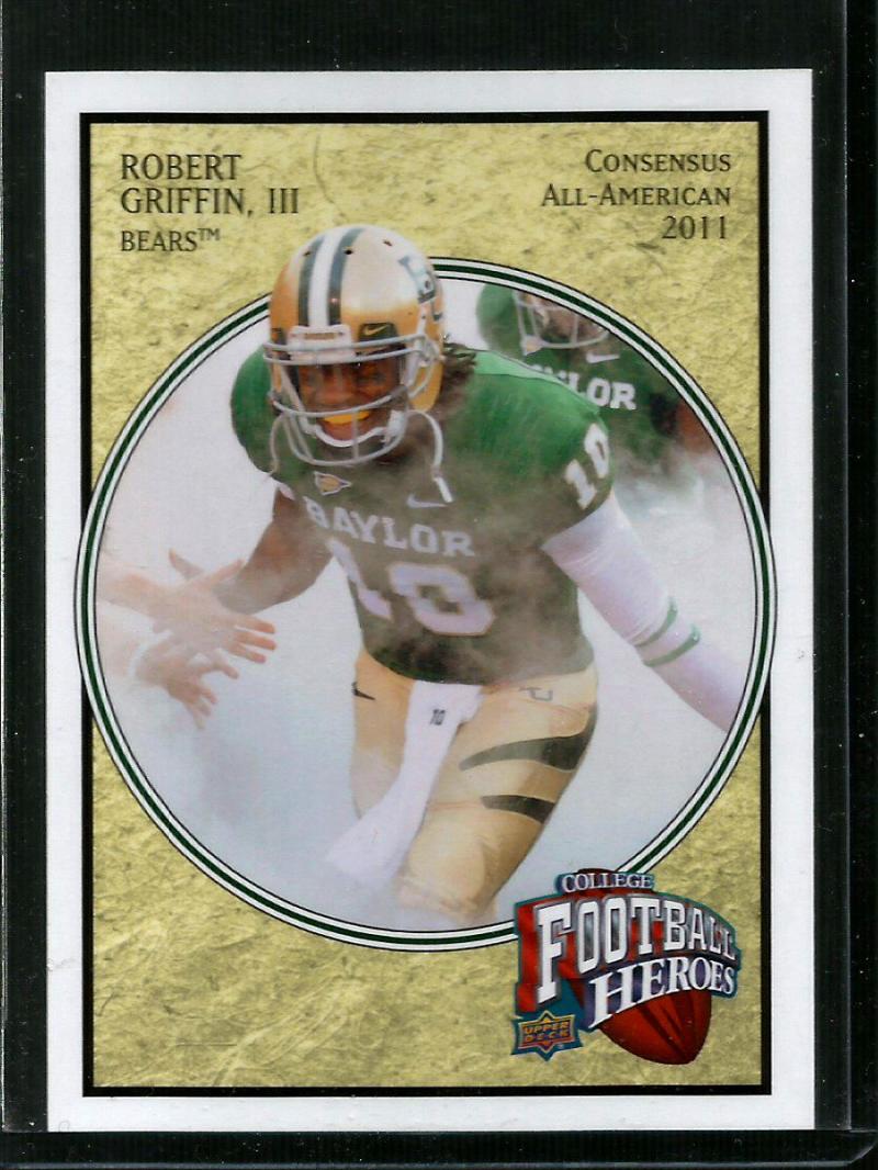 2013 Upper Deck  Robert Griffin Heroes Fat Pack