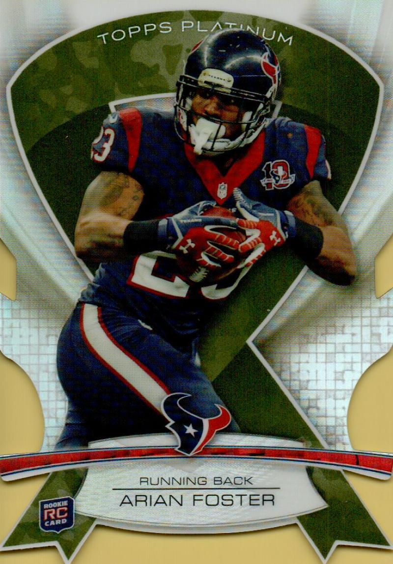 2013 Topps Platinum Camo Die Cut Ribbons