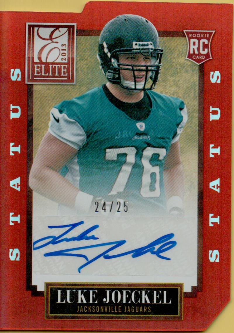 2013 Donruss Elite Rookie Red Status Die-Cut Signatures