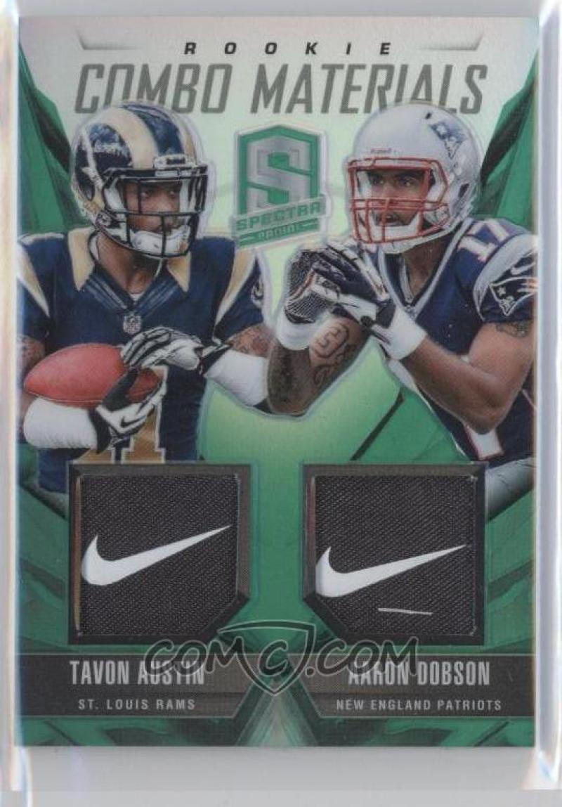 2013 Panini Spectra Rookie Combo Materials Spectra Green