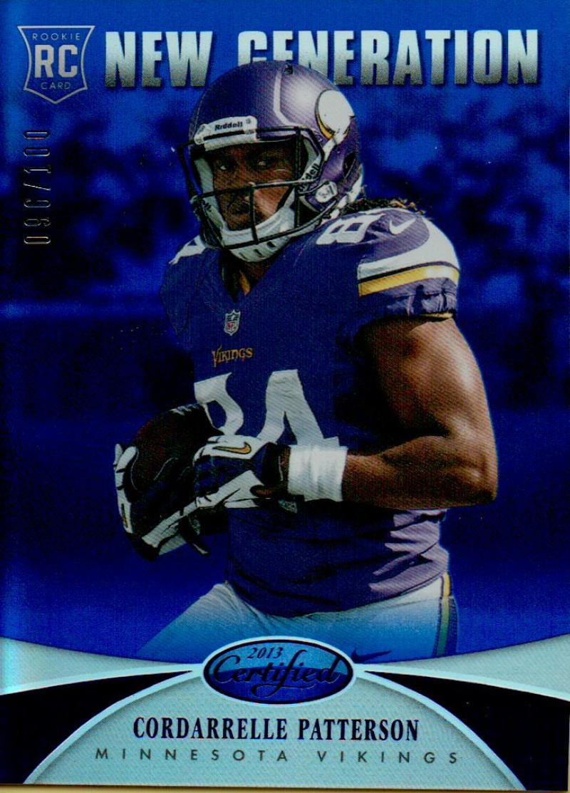 2013 Panini Certified Mirror Blue