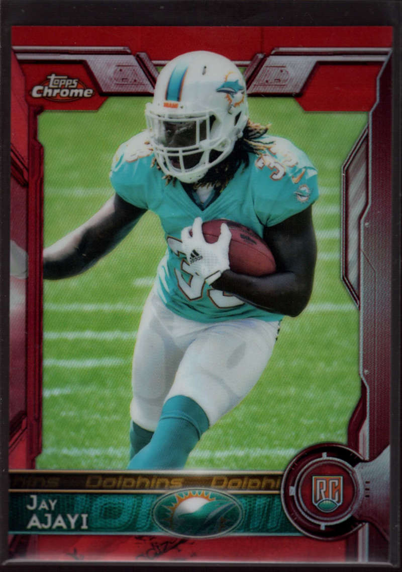 2015 Topps Chrome Red Refractor