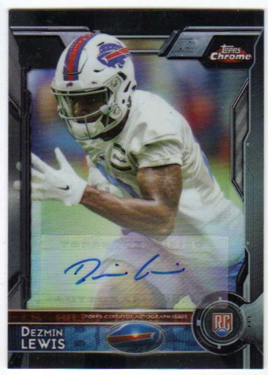 2015 Topps Chrome Rookie Autographs Black