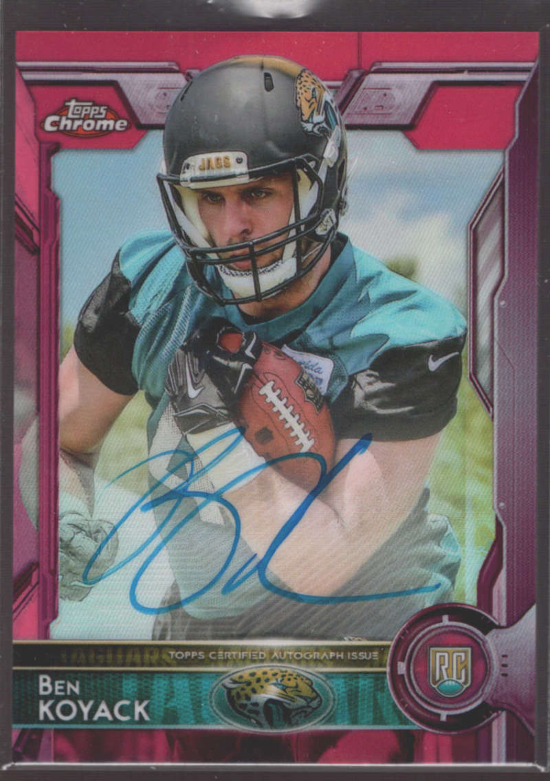 2015 Topps Chrome Rookie Autographs BCA Refractor