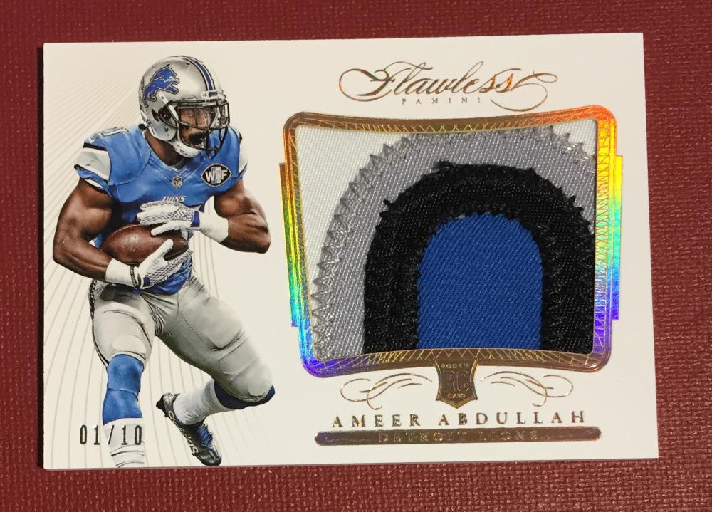 2015 Panini Flawless Rookie Patches Gold