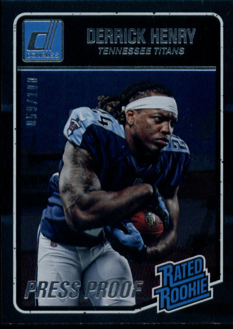 2016 Donruss  Rated Rookies Press Proofs Silver