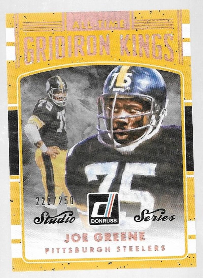 2016 Donruss  All-Time Gridiron Kings Studio Series