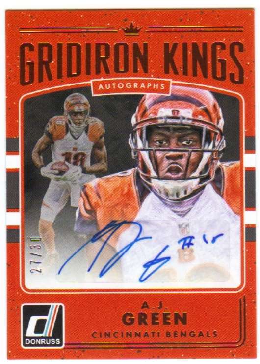 2016 Donruss  Gridiron Kings Autographs