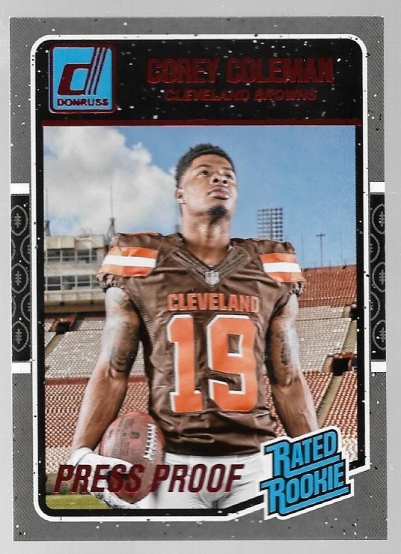 2016 Donruss  Rated Rookies Press Proofs Red