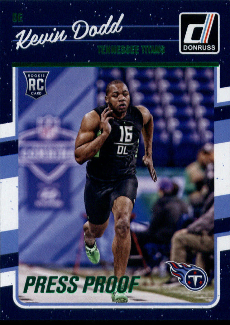 2016 Donruss  Rookies Press Proofs Green