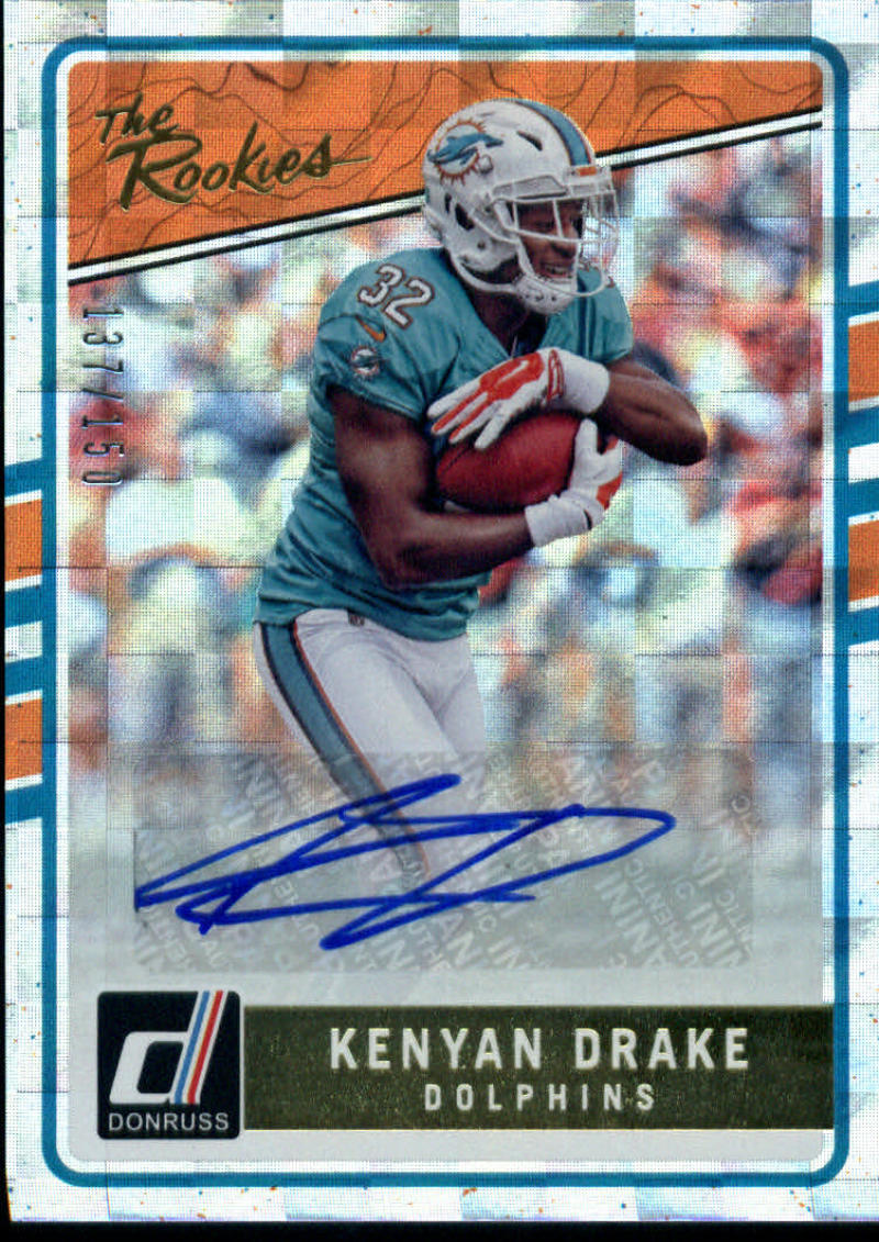 2016 Donruss  The Rookies Autographs