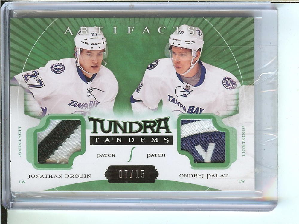 2015-16 Upper Deck Artifacts Tundra Tandems Green