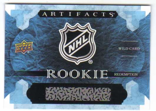 2016-17 Upper Deck Artifacts Rookie Redemption