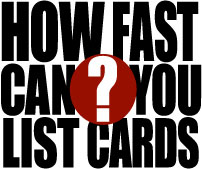 How Fast Can You List Sports Cards?