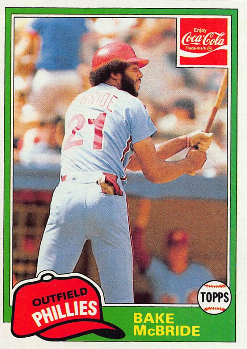 1981 Topps Coca-Cola Phillies #11 MANNY TRILLO