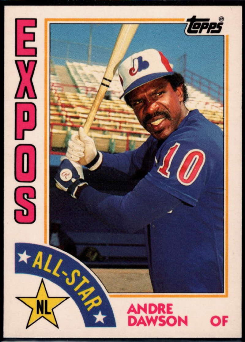 1984 TOPPS Baseball Card 392 Andre Dawson