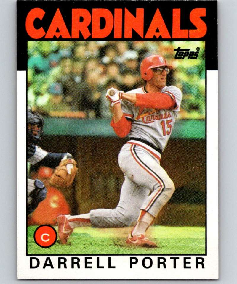1986 Topps All Star Willie McGee card #707 St. Louis Cardinals Baseball