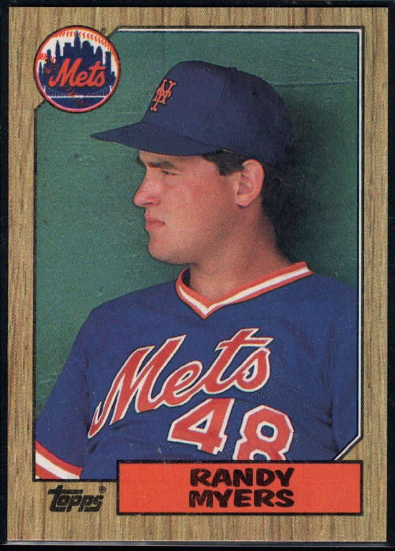 1987 Topps #653 Kevin Mitchell Mets MLB Baseball Card (RC - Rookie Card)  NM-MT