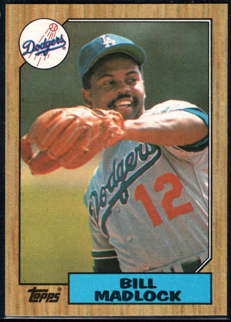 1987 Topps Bill Madlock #734 Dodgers