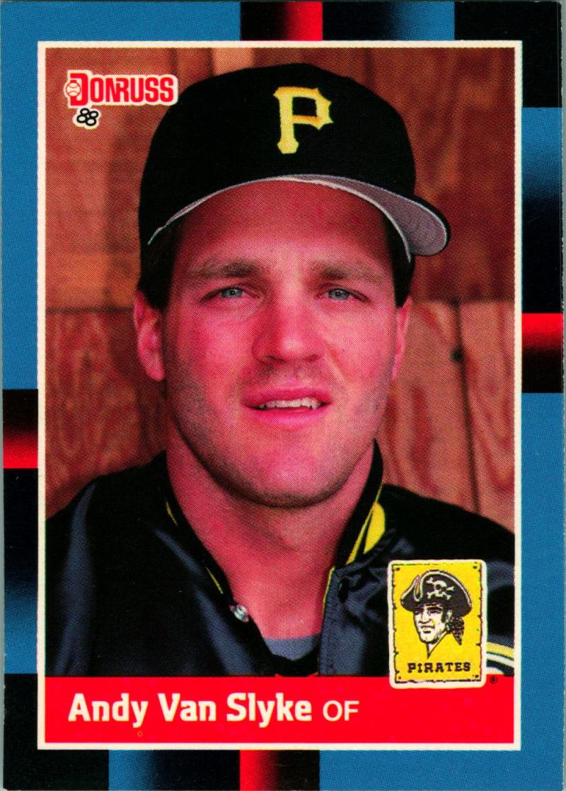 Andy Van Slyke 1988 Donruss MVP #BC-8 Pittsburgh Pirates