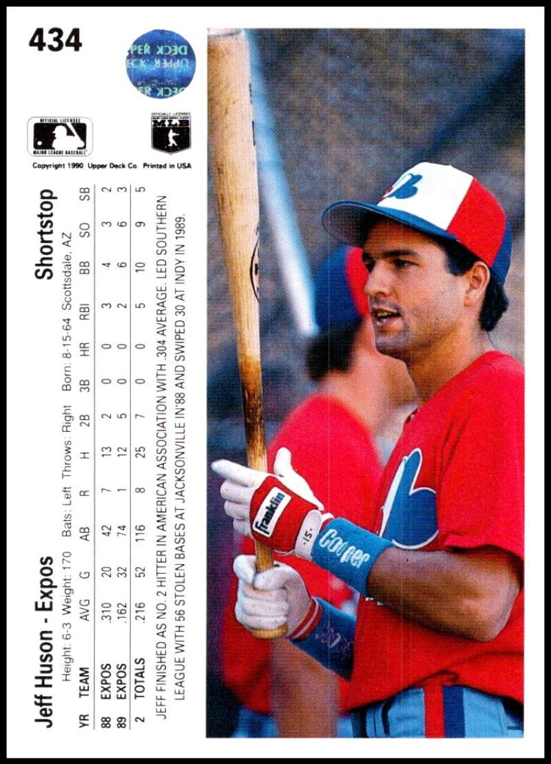  1990 Upper Deck Larry Walker Rookie Card #466 - Expos