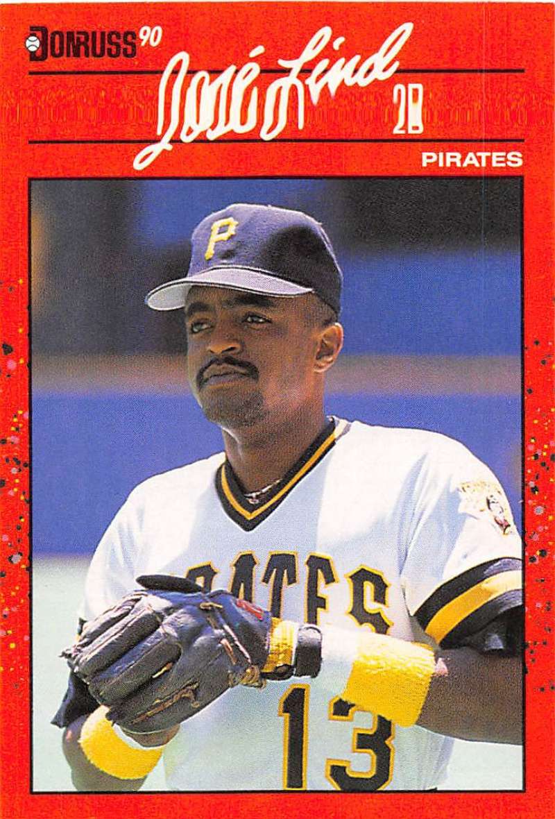 1990 Donruss #172 Jose Lind Pirates NM-MT | eBay