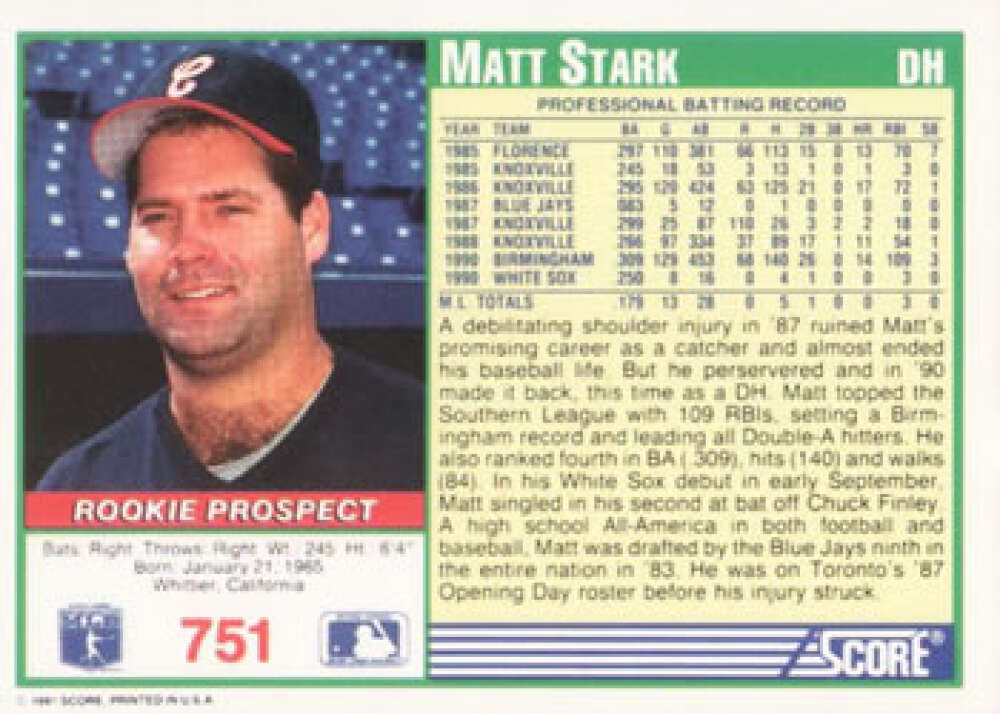 Mark Lemke - Braves #779 Score 1991 Baseball Trading Card