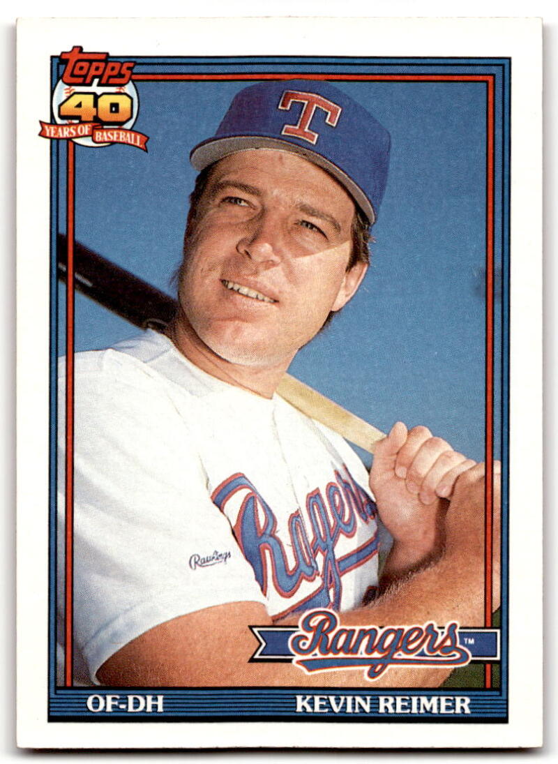  1991 Topps #172 Pete Incaviglia Texas Rangers Baseball